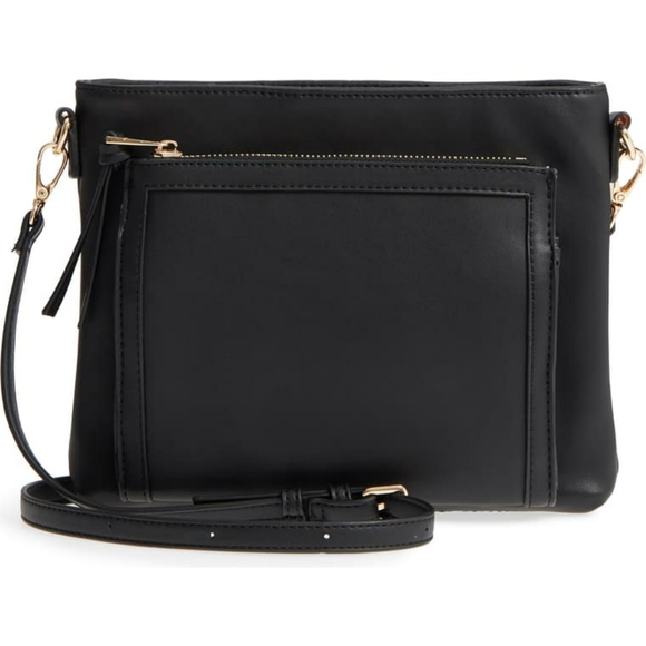 Sole Society Faux Leather Crossbody - Picture 1 of 5